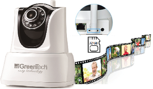 Greentech GT-IP33HD Wi-Fi Hareketli IP Kamera Özellikleri