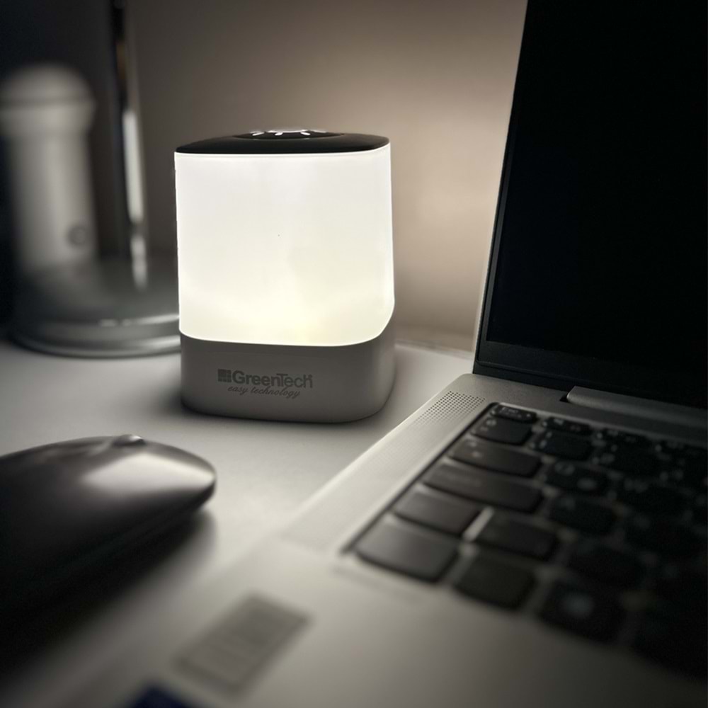 Greentech Masaüstü Şarjlı LED Aydınlatma - Gece Lambası / GT-CL09