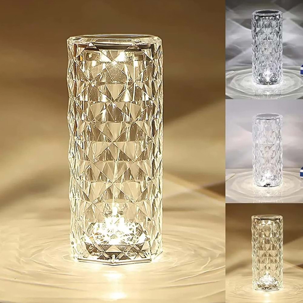 Greentech Dokunmatik 3 Renk USB Kablolu LED Masa Lambası GT-CL15