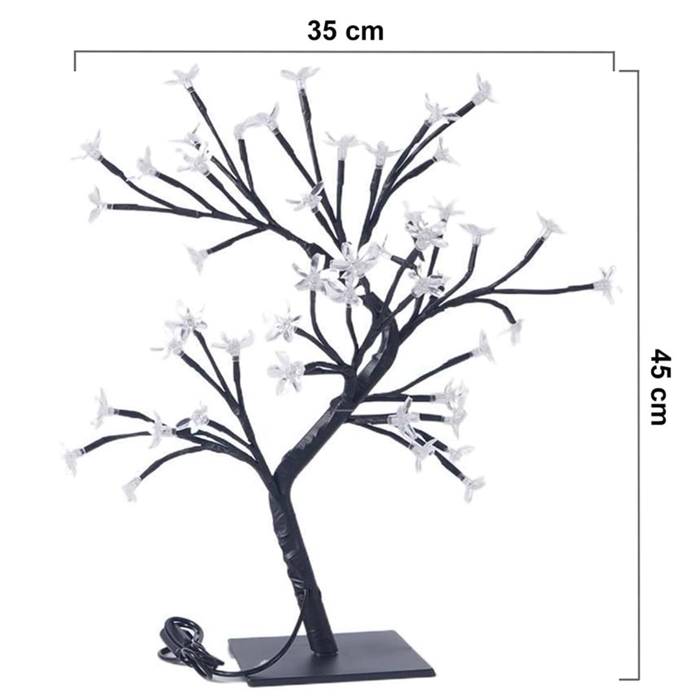 Greentech Dekoratif Kiraz Ağacı Masaüstü USB LED Lamba / GT-CL16