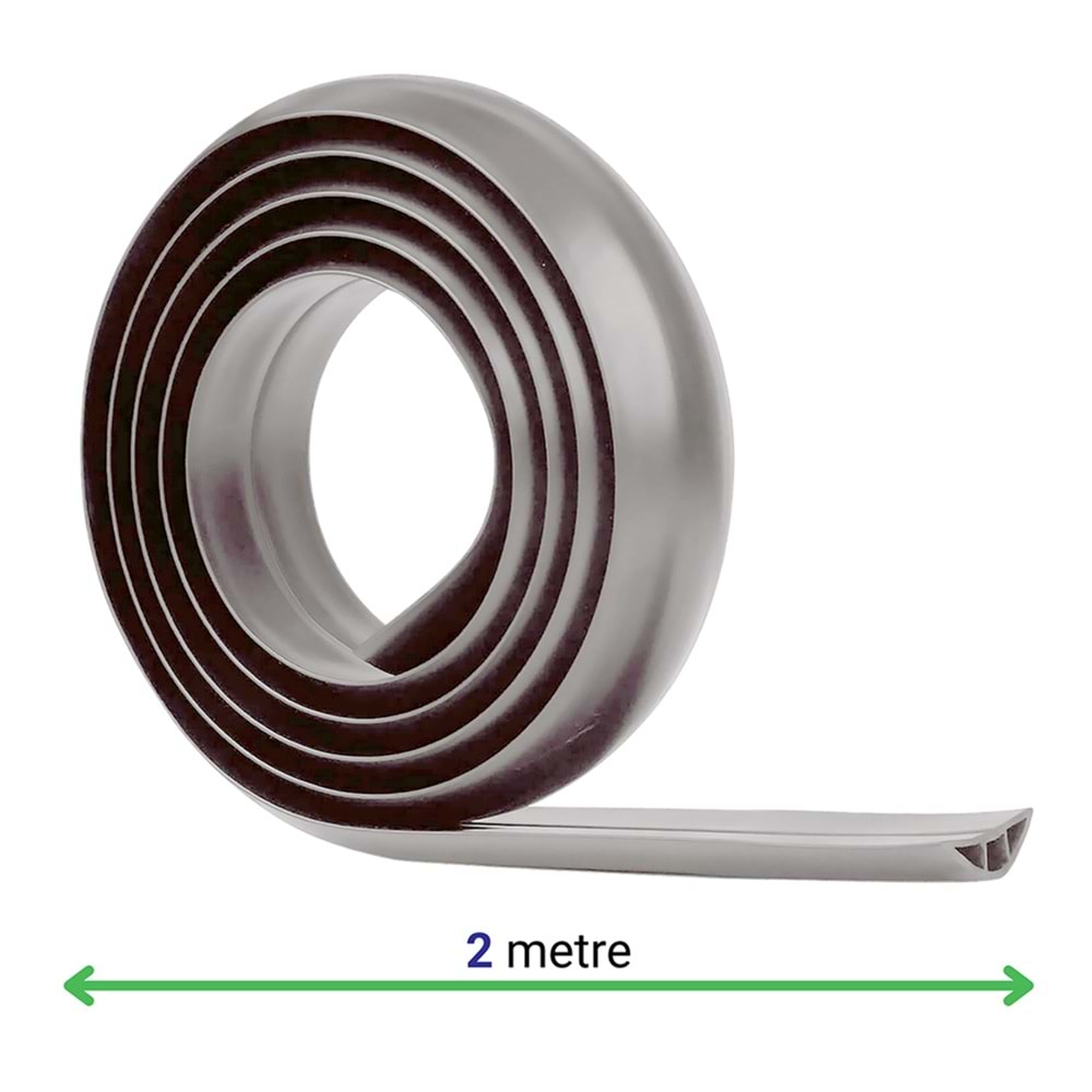 Greentech Esnek Kablo Kanalı Gri / GT-KK07