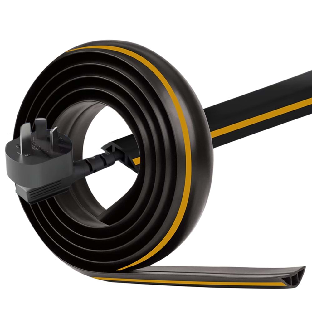 Greentech Esnek Kablo Kanalı Gri / GT-KK08