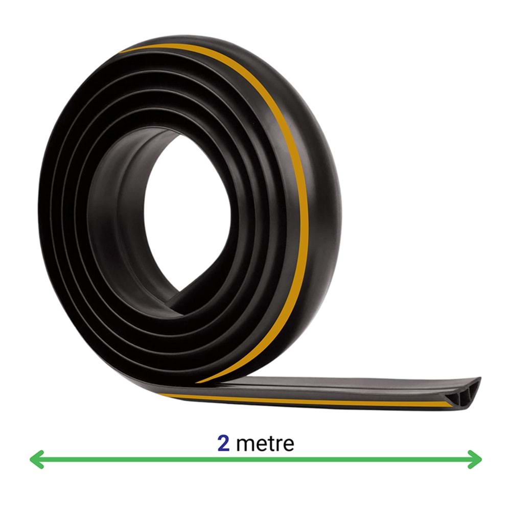 Greentech Esnek Kablo Kanalı Gri / GT-KK08