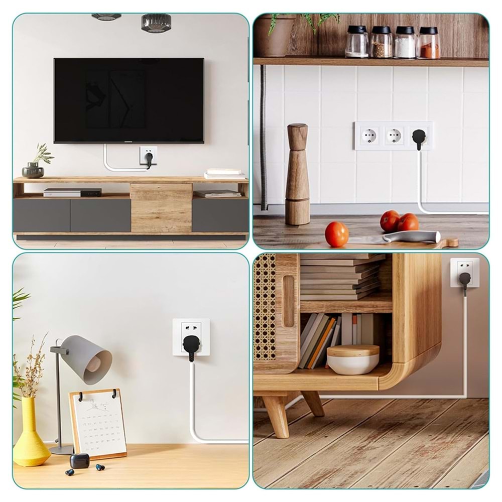 Greentech Esnek Kablo Kanalı KREM / GT-KK12