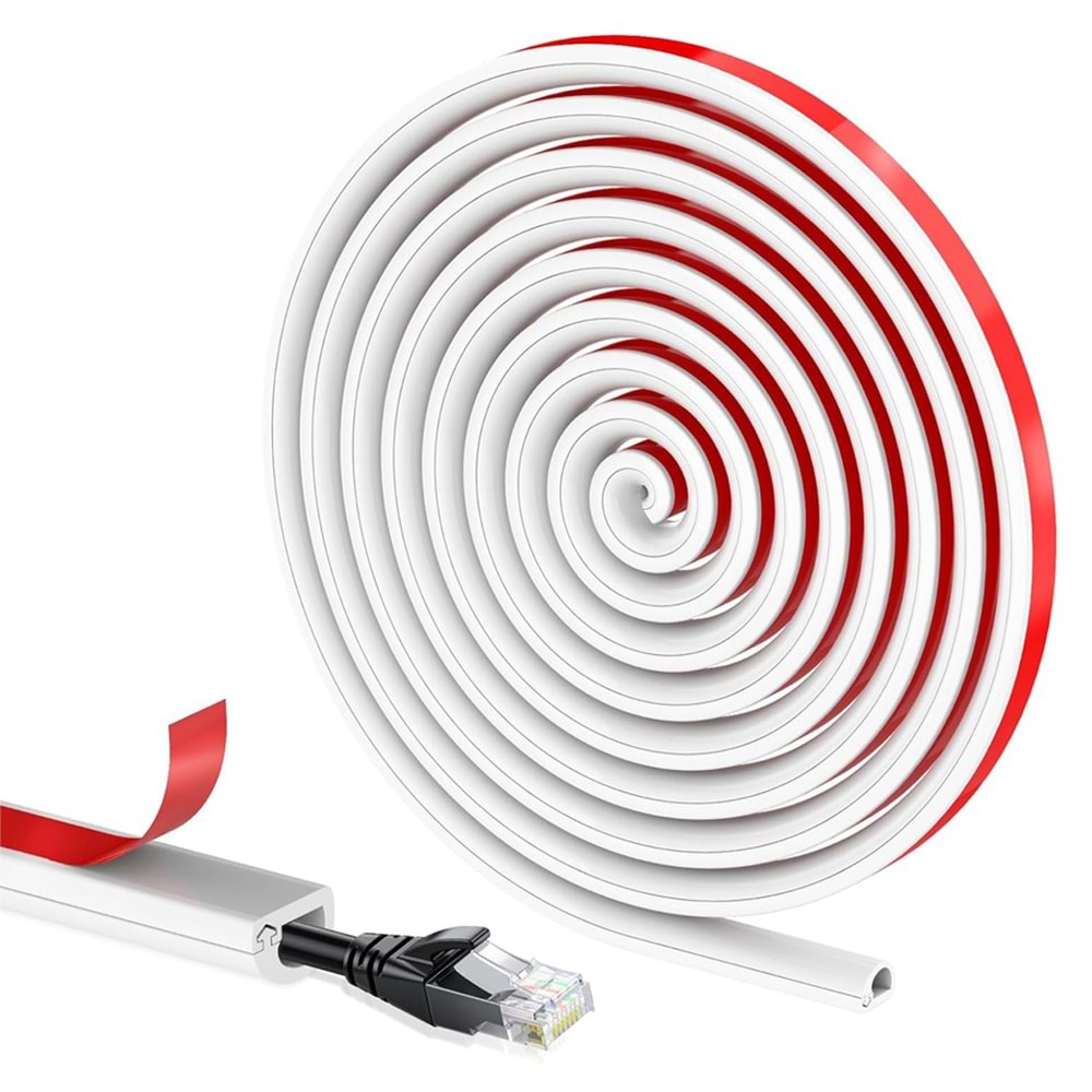 Greentech Esnek Kablo Kanalı KREM / GT-KK12