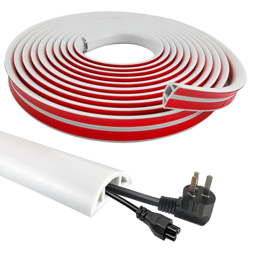 Greentech Esnek Kablo Kanalı KREM / GT-KK13