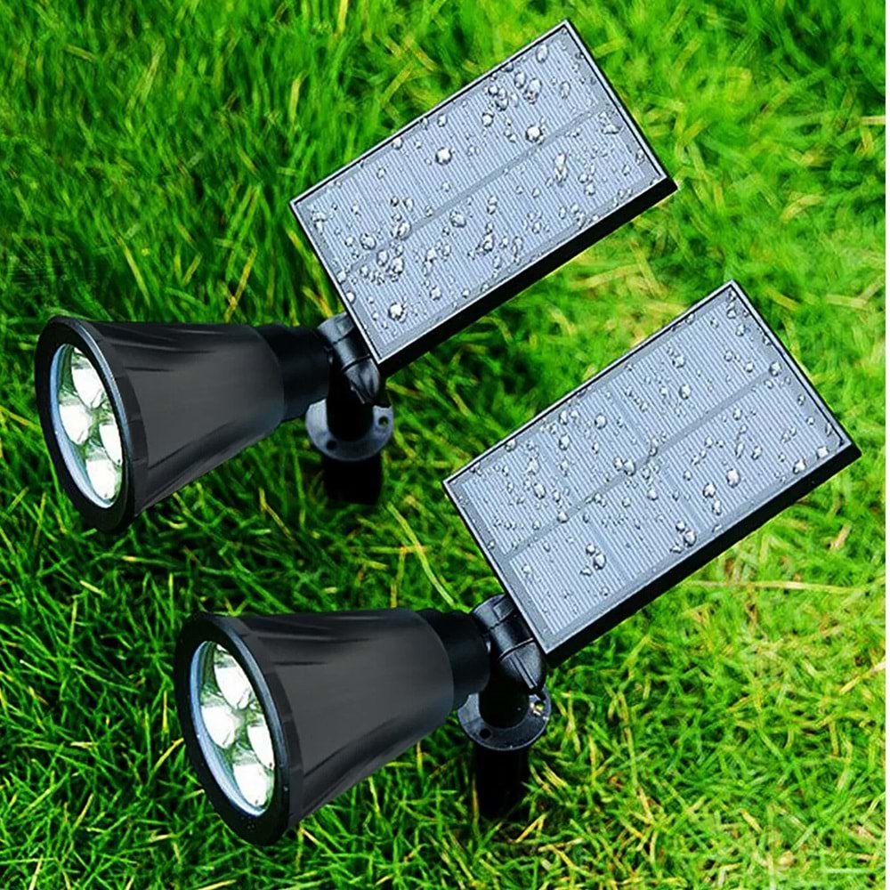 Greentech Güneş Enerjili Renk Değiştiren 7 Ledli Bahçe Işık / GT-SL04