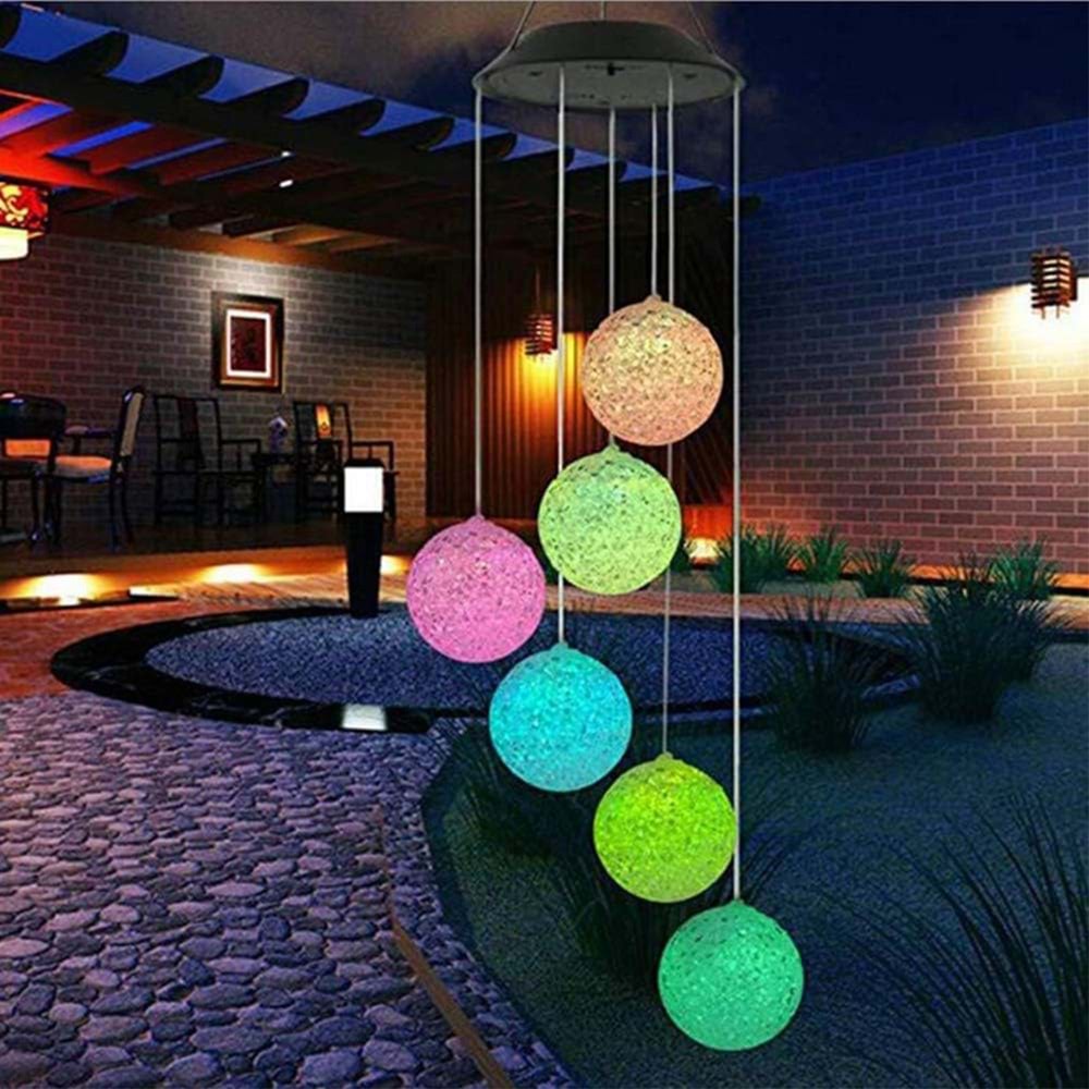 Greentech Güneş Enerjili Renk Geçişli Kristal Top Aydınlatma / GT-SL10