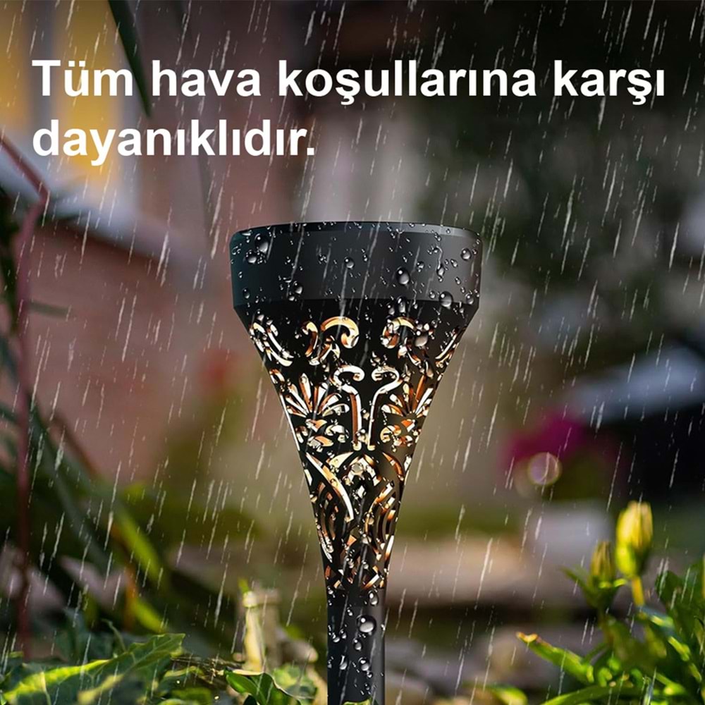 Greentech Güneş Enerjili Bahçe / Çim Aydınlatma 6 Adet / GT-SL17N