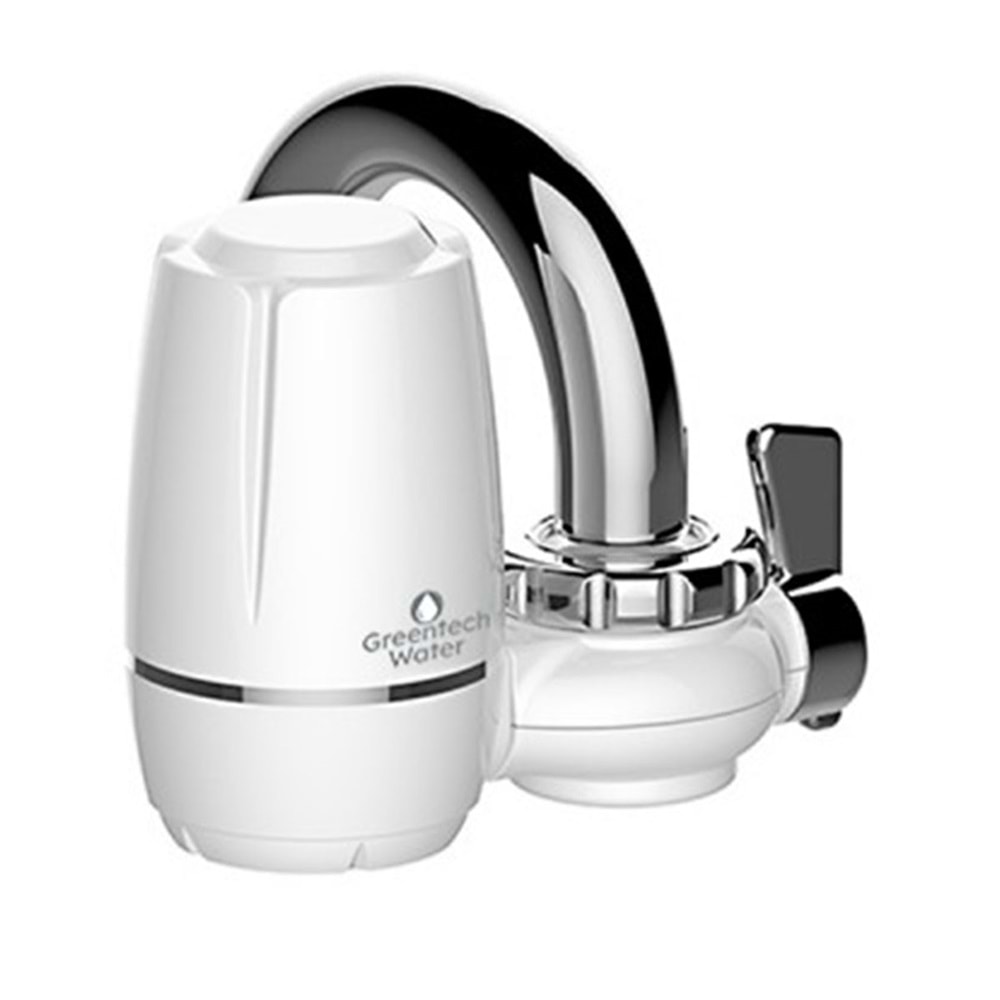 Greentech Water Aktive Edilmiş Karbon Filtreli Musluk Ucu Arıtıcı / 3 Adet Karbon Filtreli Kartuş /