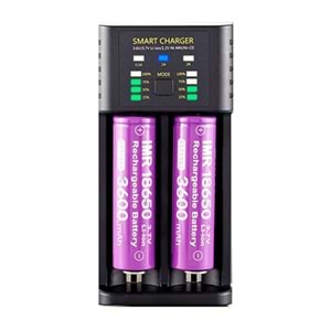 Greentech Akıllı Pil Şarj Cihazı Lityum Iyon + Ni Mh + Ni Cd Piller / GT-BC06