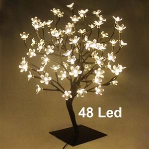 Greentech Dekoratif Kiraz Ağacı Masaüstü USB LED Lamba / GT-CL16