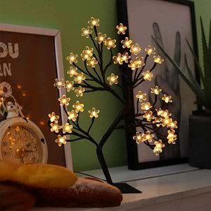 Greentech Dekoratif Kiraz Ağacı Masaüstü USB LED Lamba / GT-CL16