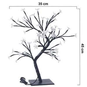 Greentech Dekoratif Kiraz Ağacı Masaüstü USB LED Lamba / GT-CL16