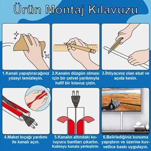Greentech Esnek Kablo Kanalı Beyaz / GT-KK05