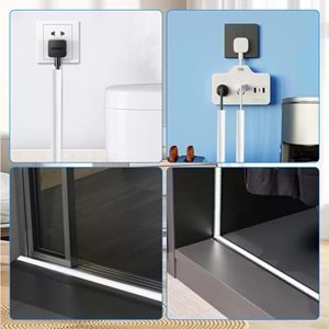 Greentech Esnek Kablo Kanalı Beyaz / GT-KK05