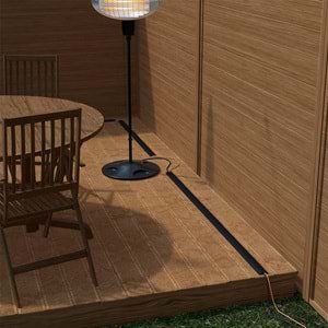 Greentech Esnek Kablo Kanalı Siyah / GT-KK06