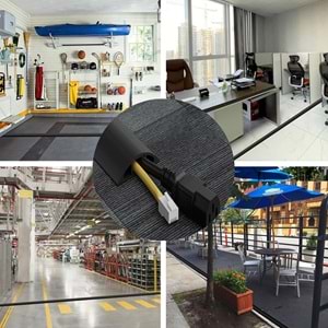Greentech Esnek Kablo Kanalı Siyah / GT-KK06