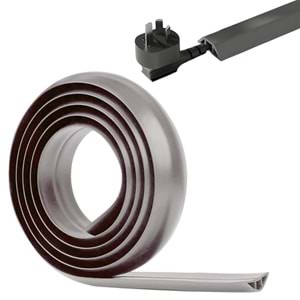 Greentech Esnek Kablo Kanalı Gri / GT-KK07