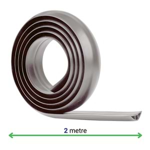 Greentech Esnek Kablo Kanalı Gri / GT-KK07