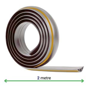 Greentech Esnek Kablo Kanalı Gri / GT-KK09