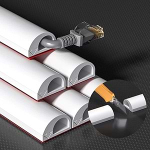 Greentech Esnek Kablo Kanalı KREM / GT-KK12