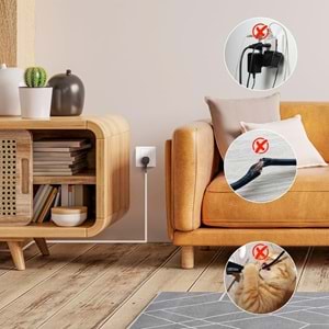 Greentech Esnek Kablo Kanalı KREM / GT-KK12