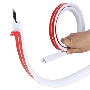 Greentech Esnek Kablo Kanalı KREM / GT-KK13