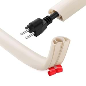 Greentech Esnek Kablo Kanalı KREM / GT-KK13