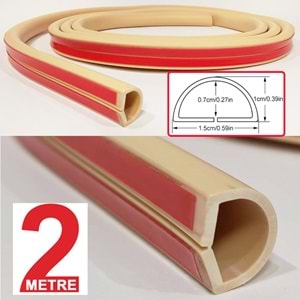 Greentech Esnek Kablo Kanalı Krem / GT-KK14