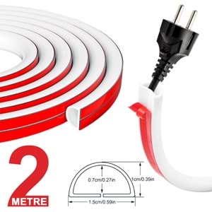Greentech Esnek Kablo Kanalı Krem / GT-KK14
