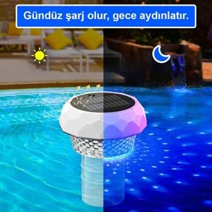 Greentech Güneş Enerjili Havuz LED Aydınlatma 1 Adet/GT-PL02