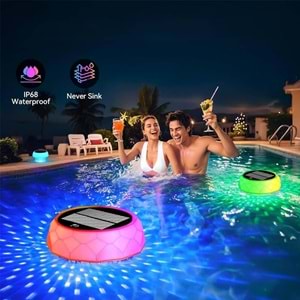 Greentech Güneş Enerjili Havuz LED Aydınlatma 1 Adet/GT-PL02