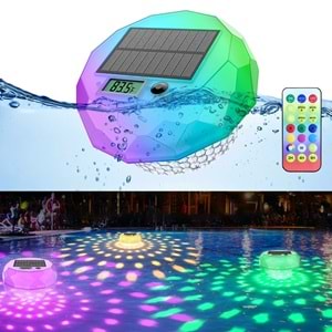 Greentech Güneş Enerjili Kumandalı Havuz LED Aydınlatma 1 ADET/GT-PL03