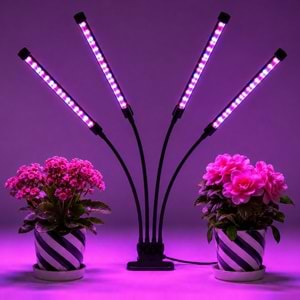 Greentech Bitki Büyütme Lambası Tam Spectrumlu 4 Başlı / GT-PL22