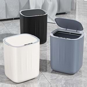 Greentech Sensörlü 28 Litre Çöp Kovası (Şarj Edilebilir Lityum Pilli) / GT-SC07B