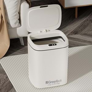 Greentech Sensörlü Şarjlı 16 Litre Çöp Kovası / GT-SC13