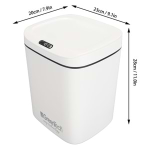 Greentech Sensörlü Şarjlı 16 Litre Çöp Kovası / GT-SC13