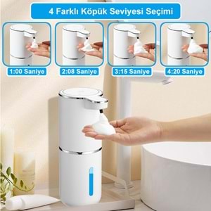 Greentech Sensörlü USB Şarjlı Köpük Sabunluk / GT-SD03