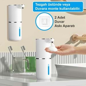 Greentech Sensörlü USB Şarjlı Köpük Sabunluk / GT-SD03