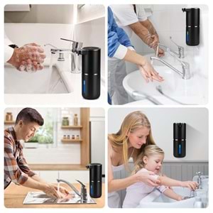 Greentech Sensörlü USB Şarjlı Köpük Sabunluk / GT-SD03S