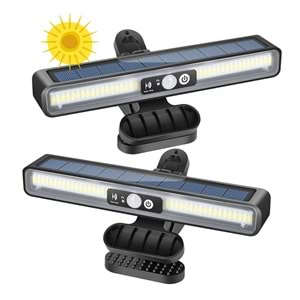 Greentech Güneş Enerjili Hareket Sensörlü Mandallı LED Aydınlatma / GT-SL29
