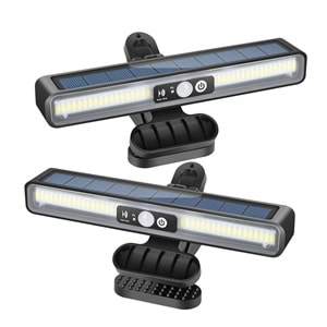 Greentech Güneş Enerjili Hareket Sensörlü Mandallı LED Aydınlatma / GT-SL29