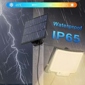 Greentech Güneş Enerjili, Hareket Sensörlü, 228 Boncuk LED Aydınlatma / GT-SL33