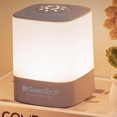 Greentech Masaüstü Şarjlı LED Aydınlatma - Gece Lambası / GT-CL09