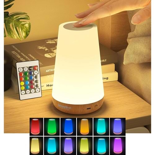Greentech Masaüstü Şarjlı LED Aydınlatma Gece Lambası / GT-CL11