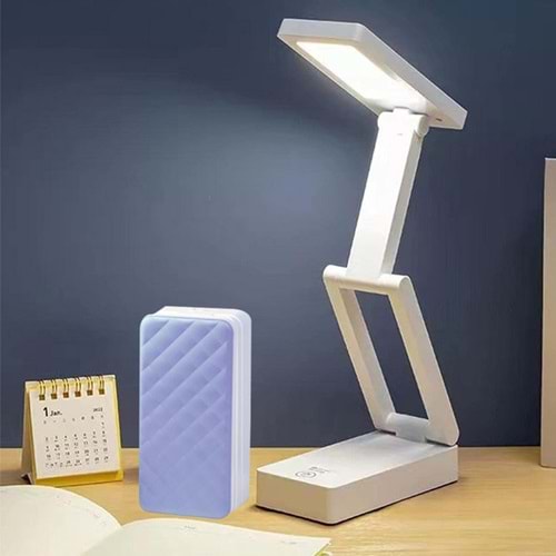 Greentech Masaüstü Şarjlı Katlanabilir Portatif LED Aydınlatma / GT-CL11P