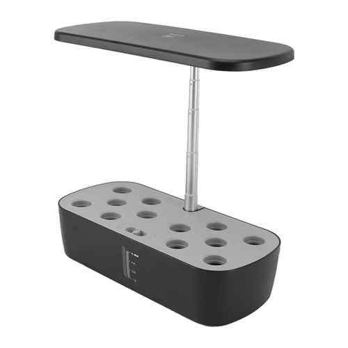 Greentech Hidroponik Topraksız Yetiştirme Seti, 12 Yuvalı, 20 W LED Işıklı, Otomatik Pompalı / GT-PG11S