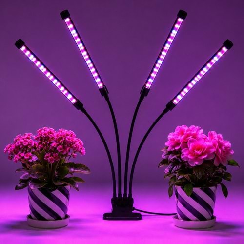 Greentech Bitki Büyütme Lambası Tam Spectrumlu 4 Başlı / GT-PL22