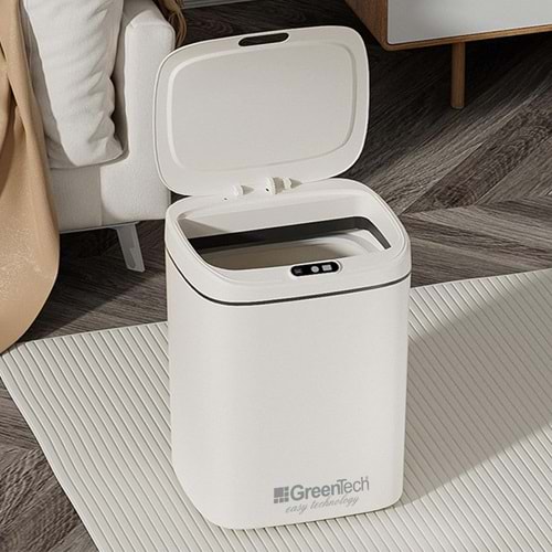 Greentech Sensörlü Şarjlı 12 Litre Çöp Kovası / GT-SC11